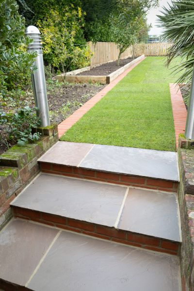 Backyard Steps Installation in West Chester