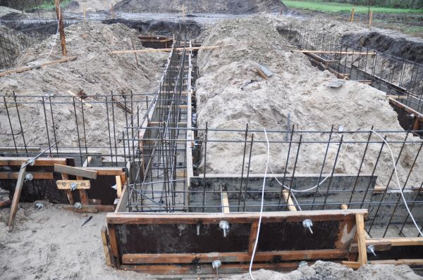 House Footing Construction in West Chester