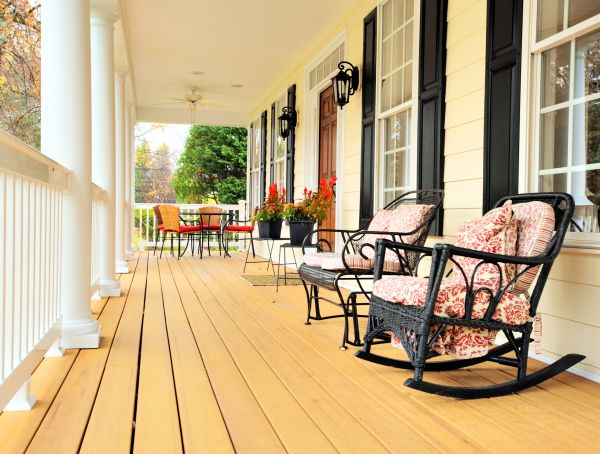 Front Porch Renovation in West Chester