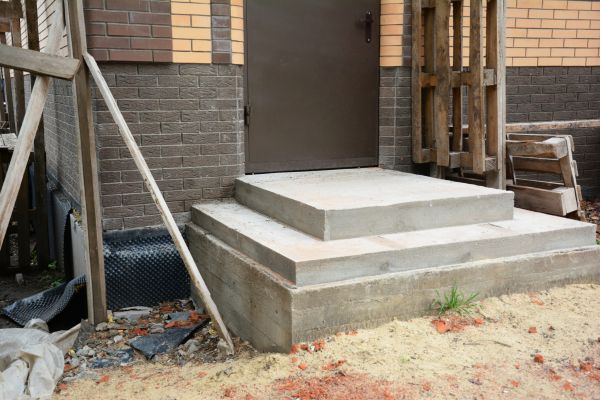 Cement Steps Construction in West Chester