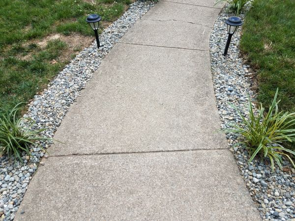 Cement Path Construction in West Chester